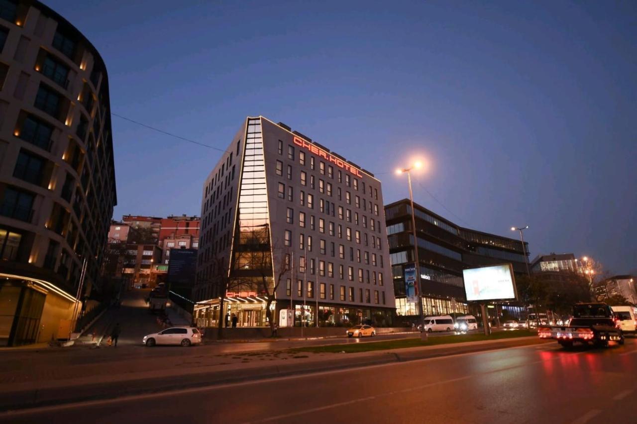 Cher Hotel & Spa Taksim Κωνσταντινούπολη Εξωτερικό φωτογραφία The hotel at night
