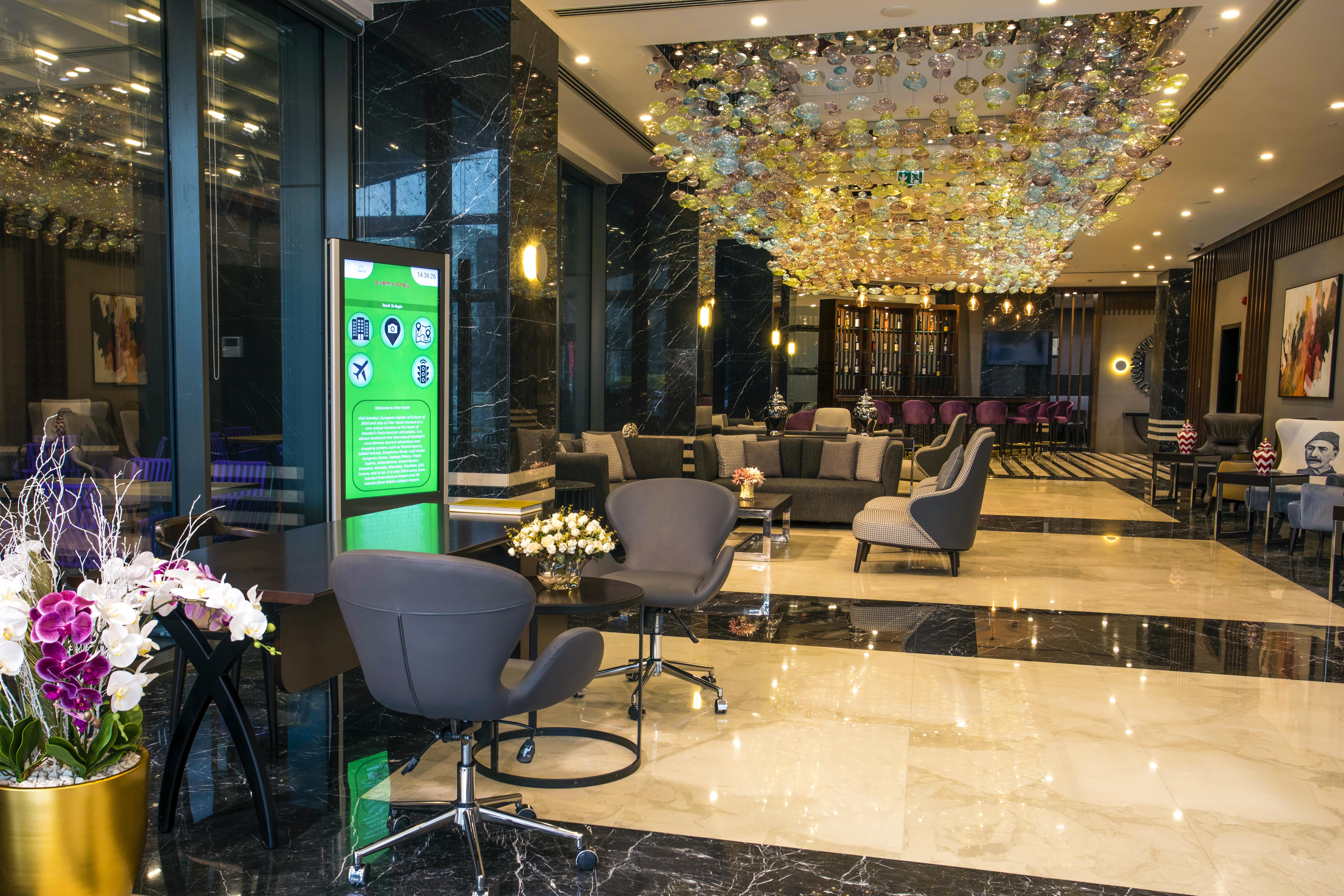 Cher Hotel & Spa Taksim Κωνσταντινούπολη Εξωτερικό φωτογραφία Lobby